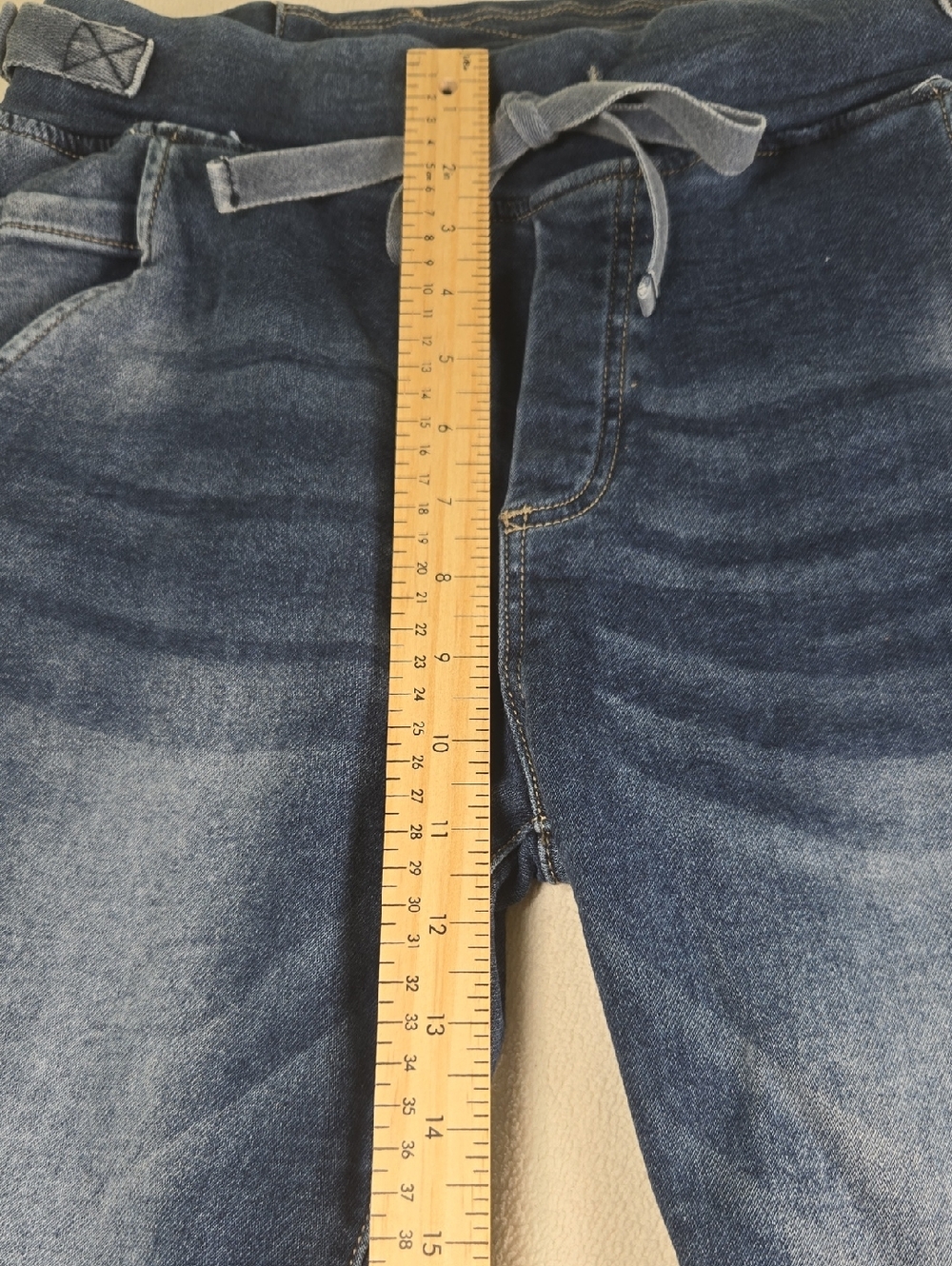 Femme Fatale Drawsting Jeans - Picture 7 of 11